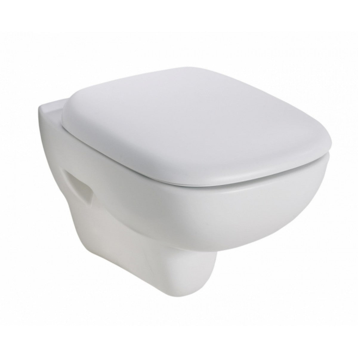 ПРОМО ПАКЕТ KOLO STYLE И GROHE С ХРОМ БУТОН - конзолна тоалетна Style L23100 със седалка L20112 за онлайн магазин KERANOVA