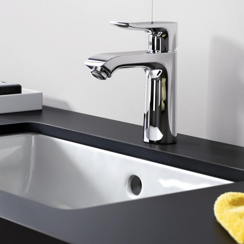 Hansgrohe Metris Смесител за мивка хром, модел 31080000, ComfortZone 110, онлайн магазин KERANOVA