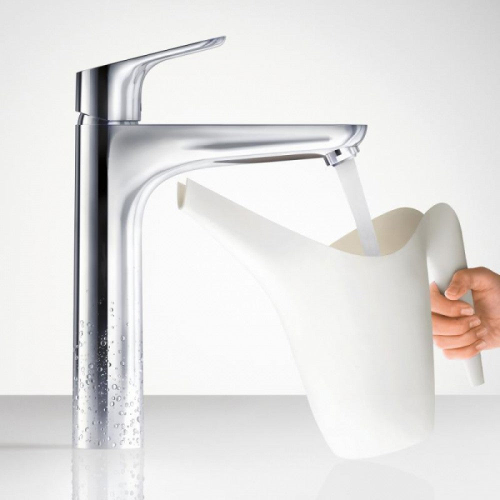 Hansgrohe Focus 230 за мивка хром смесител с ComfortZone 230 и pop-up витло, продукт в онлайн магазин за бани KERANOVA
