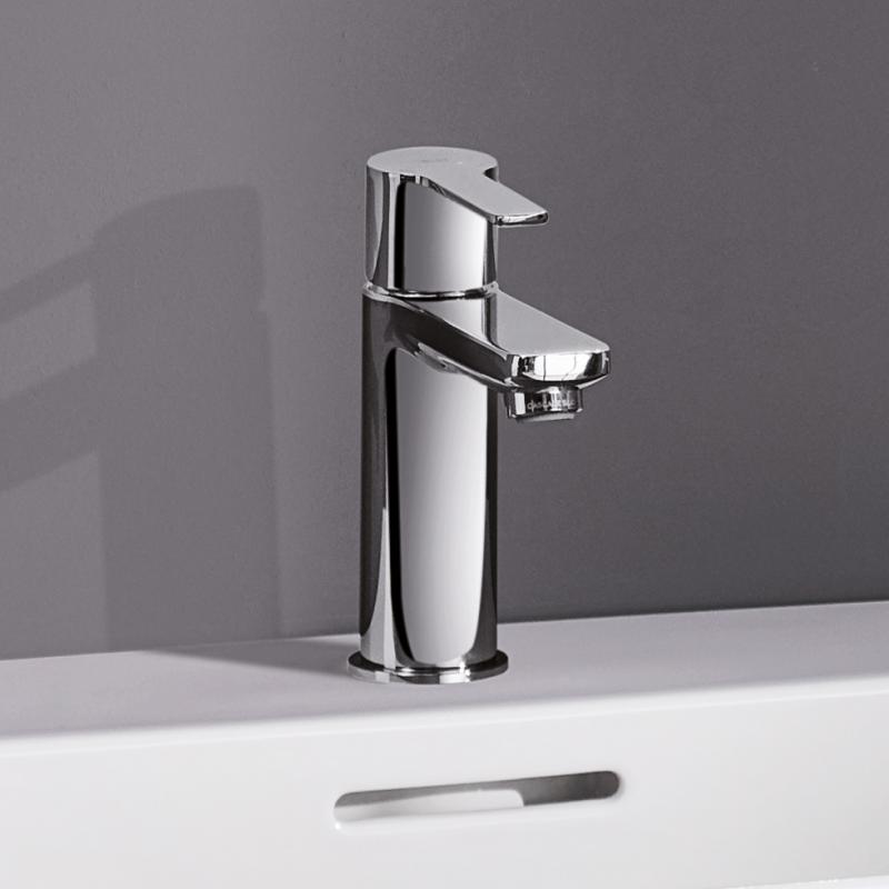 Смесител за мивка Lineare XS от Grohe, хром, едноръкохватков, EcoJoy и SilkMove, онлайн магазин за бани KERANOVA