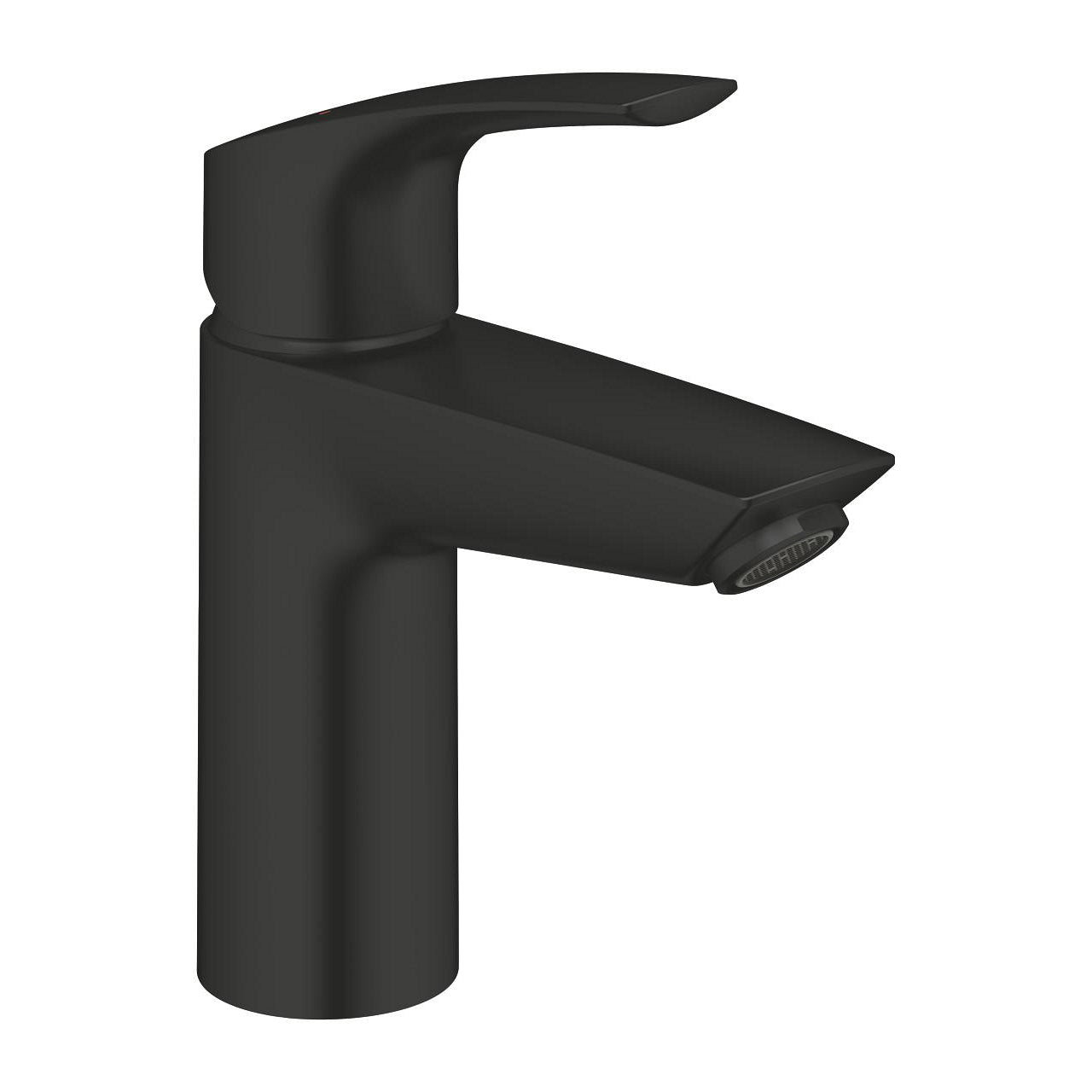 Смесител за мивка Grohe Eurosmart Matt Black S-size в матов черен, едноръкохватков S-размер за умивалник от KERANOVA