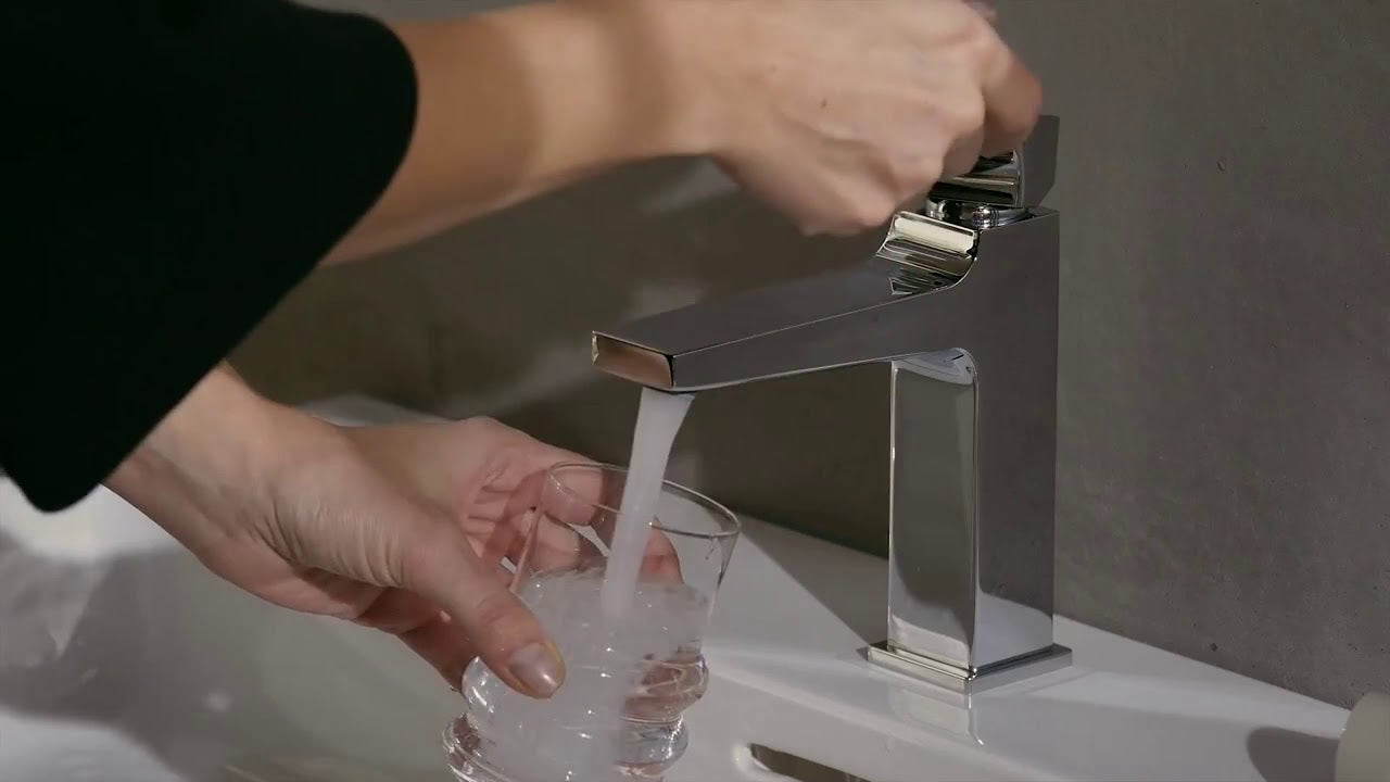 Hansgrohe Metropol 110 за мивка хром смесител с ComfortZone 110 и pop-up витло - онлайн магазин KERANOVA