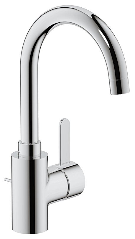 Смесител за мивка Eurosmart Cosmopolitan L-size - хромиран едноръкохватков смесител за умивалник, GROHE Eurosmart Cosmopolitan, онлайн магазин KERANOVA
