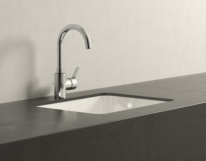 Смесител за мивка Eurosmart Cosmopolitan L-size хром, едноръкохватков умивалник, GROHE SilkMove, онлайн магазин KERANOVA