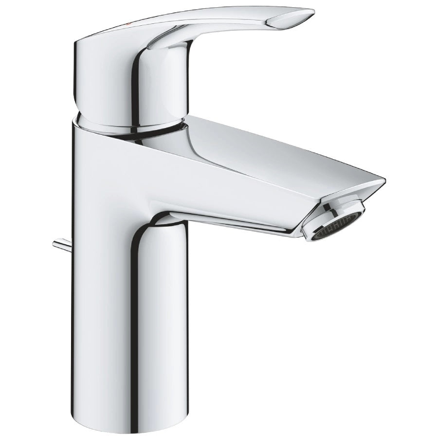 Смесител за мивка Eurosmart S-size Grohe Eurosmart хром, метална ръкохватка, Grohe EcoJoy 5.7 l/min — KERANOVA онлайн магазин