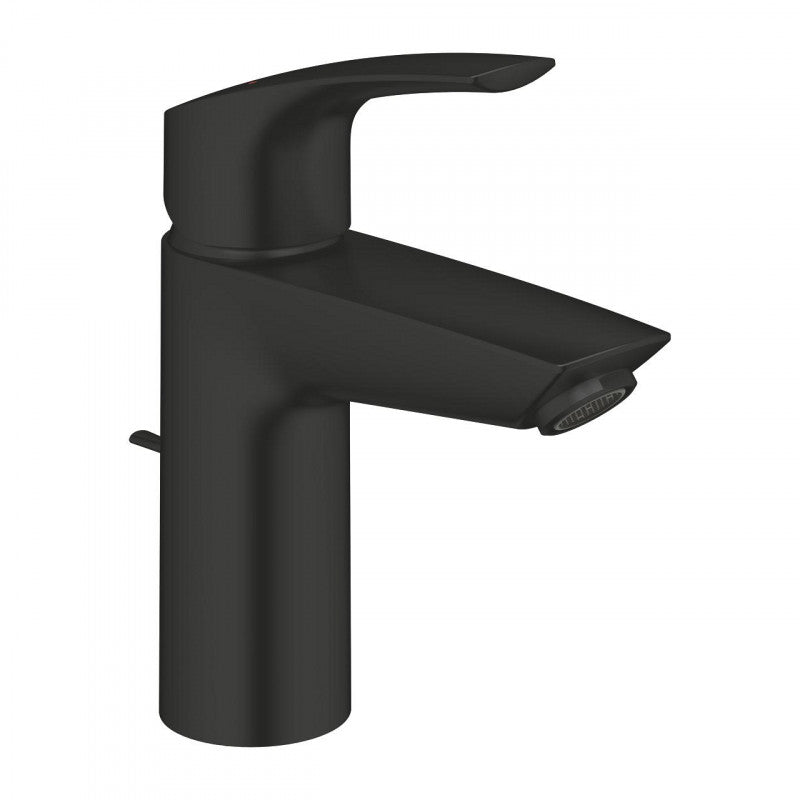 Смесител за мивка Eurosmart Matt Black S-size - матово черен смесител Grohe, метална ръкохватка, водоспестяващ, KERANOVA онлайн магазин