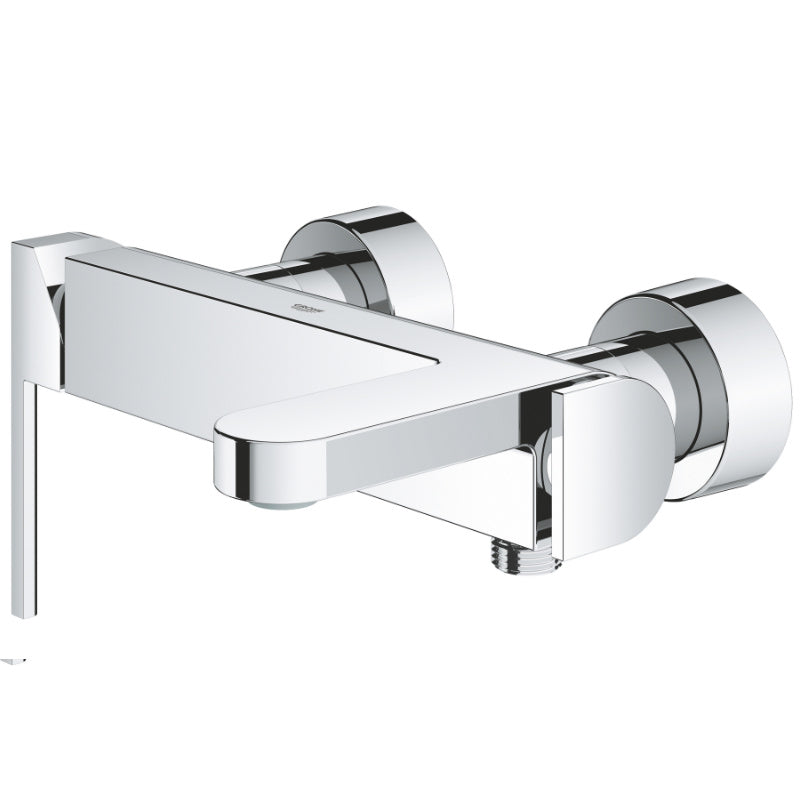 Стенен смесител за вана/душ Grohe Plus хром, еднодупков монтаж, автоматичен превключвател, за онлайн магазин KERANOVA
