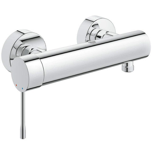 Стeнен смесител за душ Grohe Essence хром, едноръкохватков стенен монтаж за онлайн магазин KERANOVA