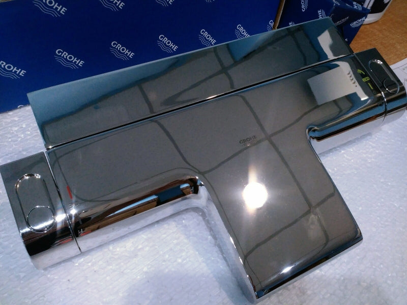 Термостатичен смесител за вана/душ Grohtherm 2000 хром, стенен монтаж, GROHE CoolTouch за онлайн магазин KERANOVA