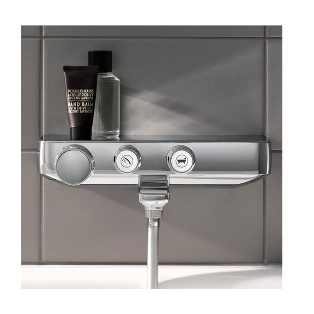 Термостатичен смесител за вана/душ Grohe Smartcontrol стенен хромиран GROHE CoolTouch магазин KERANOVA