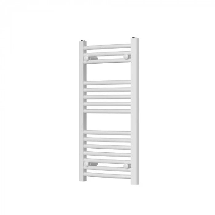 Alt Tag: Cascada Oval 40х80, 40х120, 50х80 и 50х120 см. бял стоманен лъскав отоплителен шкаф KERANOVA, вертикален профил 30/40 мм