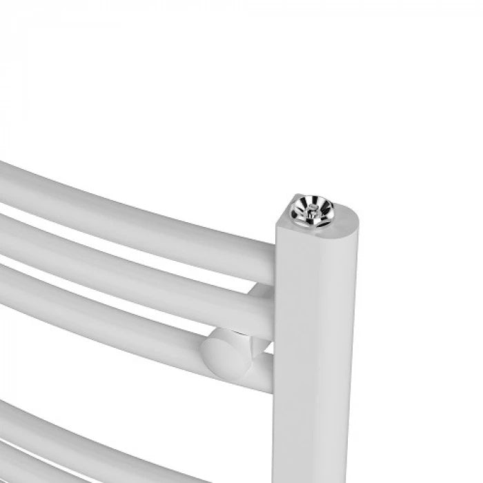 Cascada Oval 40х80, 40х120, 50х80 и 50х120 см. бял стоманен овален радиатор за баня, вертикален профил 30/40 мм, тръби Ø22 мм, KERANOVA онлайн магазин