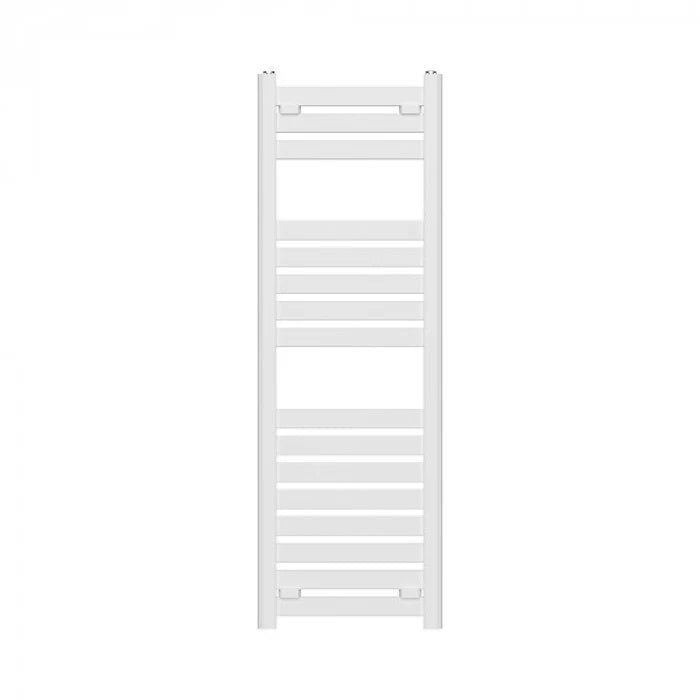 Cascada Flat 40х80 и 40х120 см. Бял стоманен радиатор-стойка за баня, вертикален профил 30/40 мм, мощност 378W/556W, KERANOVA онлайн магазин