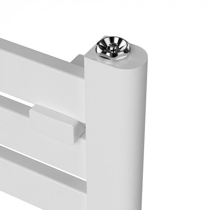 Cascada Flat 40х80 и 40х120 см. бял стоманен воден радиатор за баня, вертикален профил 30/40 мм, хоризонтални 42x14 мм, KERANOVA онлайн магазин