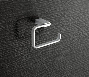 3824 държач за тоалетна хартия от неръждаема стомана, модерен хромиран дизайн за баня — онлайн магазин KERANOVA