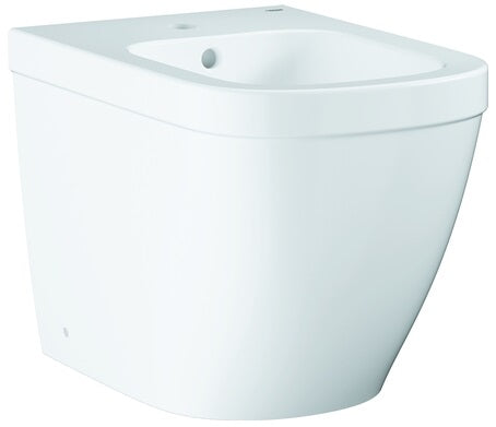 Alt Tag: Стоящо биде Euro Ceramic - Grohe за баня, бяло керамично стоящо биде от онлайн магазин за обзавеждане KERANOVA