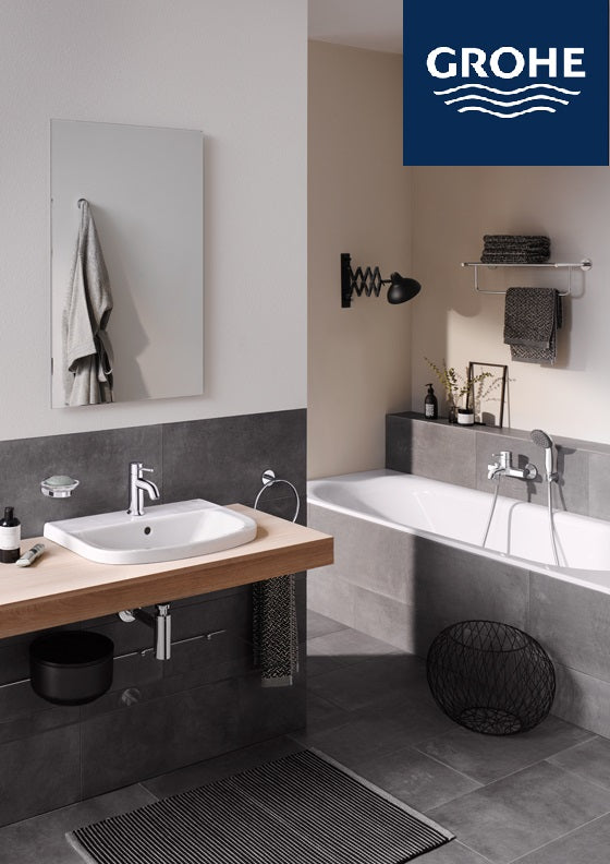 Мивка за горно вграждане Bau Ceramic 55 в баня, GROHE, онлайн магазин KERANOVA, немски произход
