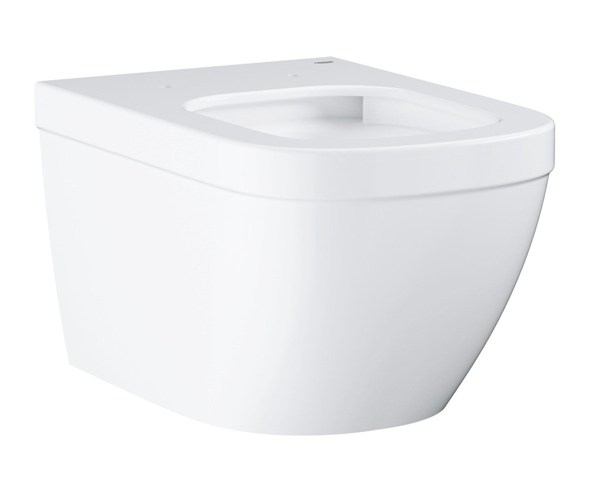 ПРОМО ПАКЕТ GROHE SOLIDO Rimless 4 конзолна тоалетна чиния Rimless бяла, с комплект структура, седалка и бутон за KERANOVA онлайн магазин