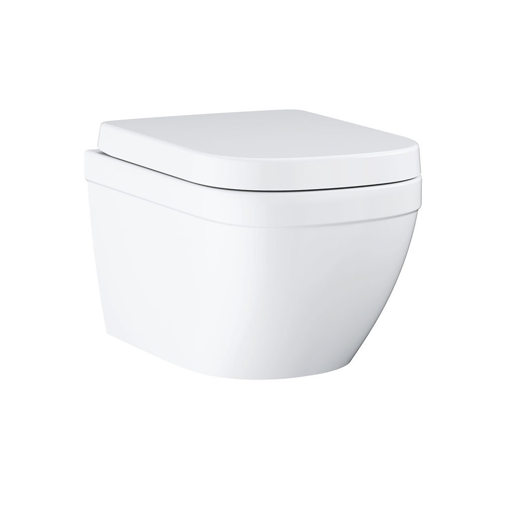Конзолна тоалетна 54 см. Euro Ceramic Triple Vortex - Grohe
