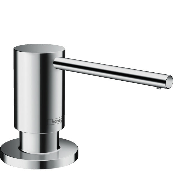 Дозатор за сапун A41 HansGrohe хром, 500 мл, монтаж на плот до 55 мм — онлайн магазин KERANOVA