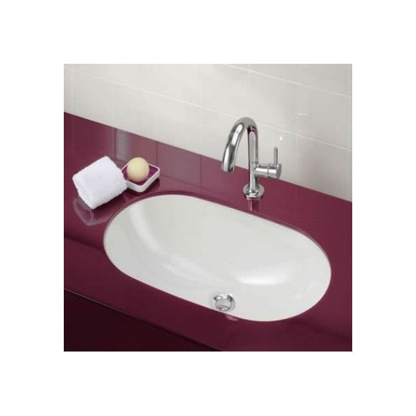 мивка за под плот O.novo 53x32 - Villeroy & Boch бяла вградена мивка под плот с преливник и хромирана батерия за онлайн магазин KERANOVA