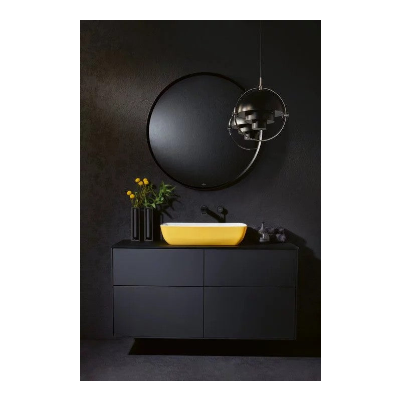 Купа Artis 58х38,5 см. - Villeroy & Boch в жълто бяла дизайнерска мивка върху плот за баня - KERANOVA онлайн магазин