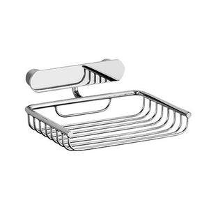 4303 сапунерка мрежа за баня от хром, онлайн магазин KERANOVA - модерна стенна сапунерка за душ