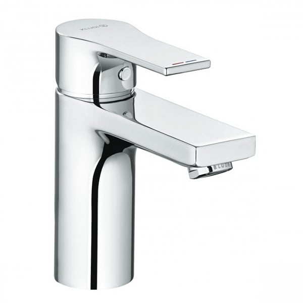 Смесител за мивка Kludi Zenta Chrome - хром, масивна ръкохватка, аератор с ъгъл, бърз монтаж, онлайн магазин KERANOVA