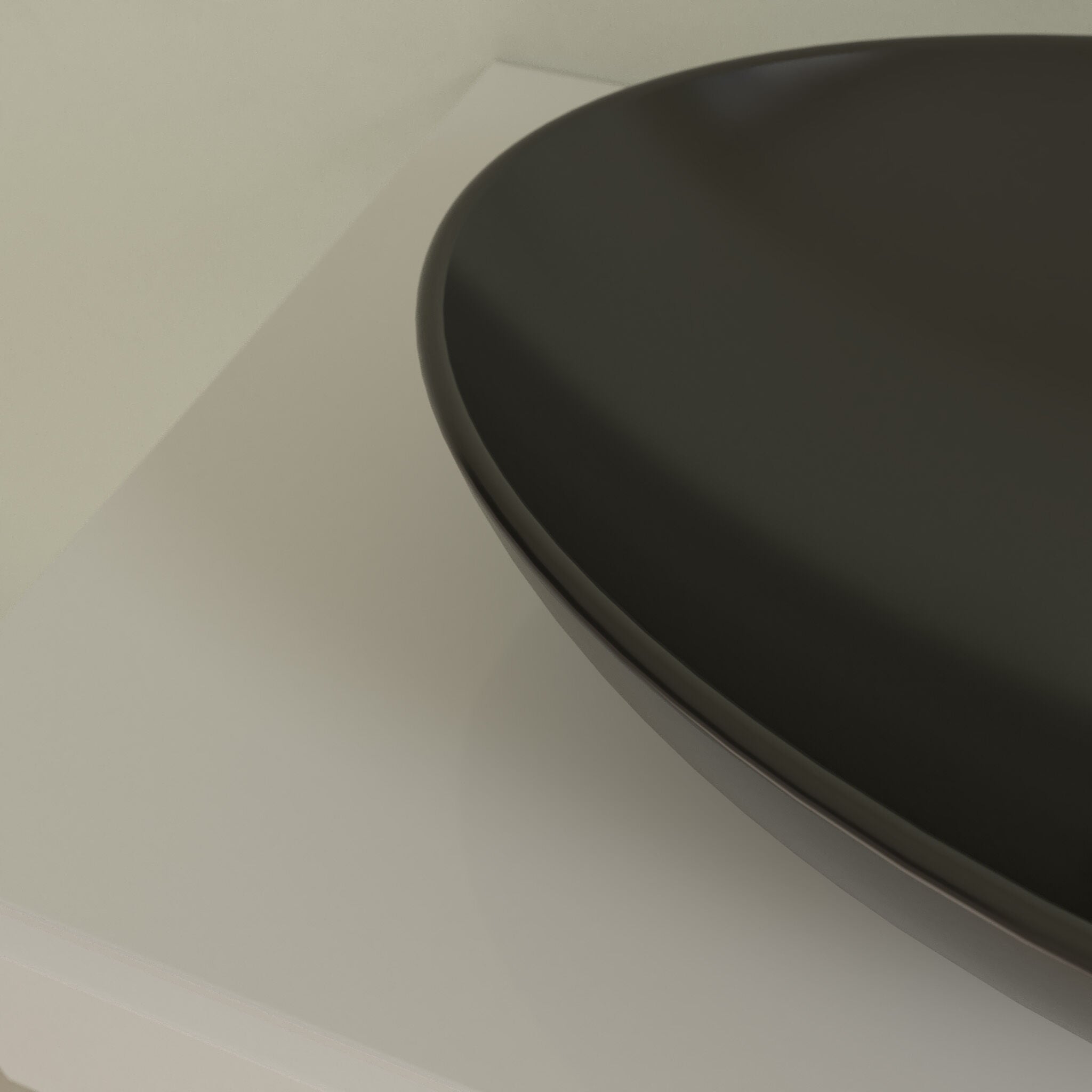 Мивка Loop & Friends Ebony 56х38 Villeroy & Boch - купа за монтаж върху плот в цвят Ebony, магазин KERANOVA