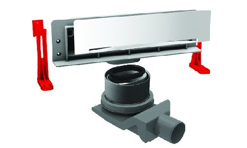 Стенен сифон Confluo Wall за баня, висок дебит 48 л/мин, ниска монтажна височина, система против протичане — KERANOVA онлайн магазин