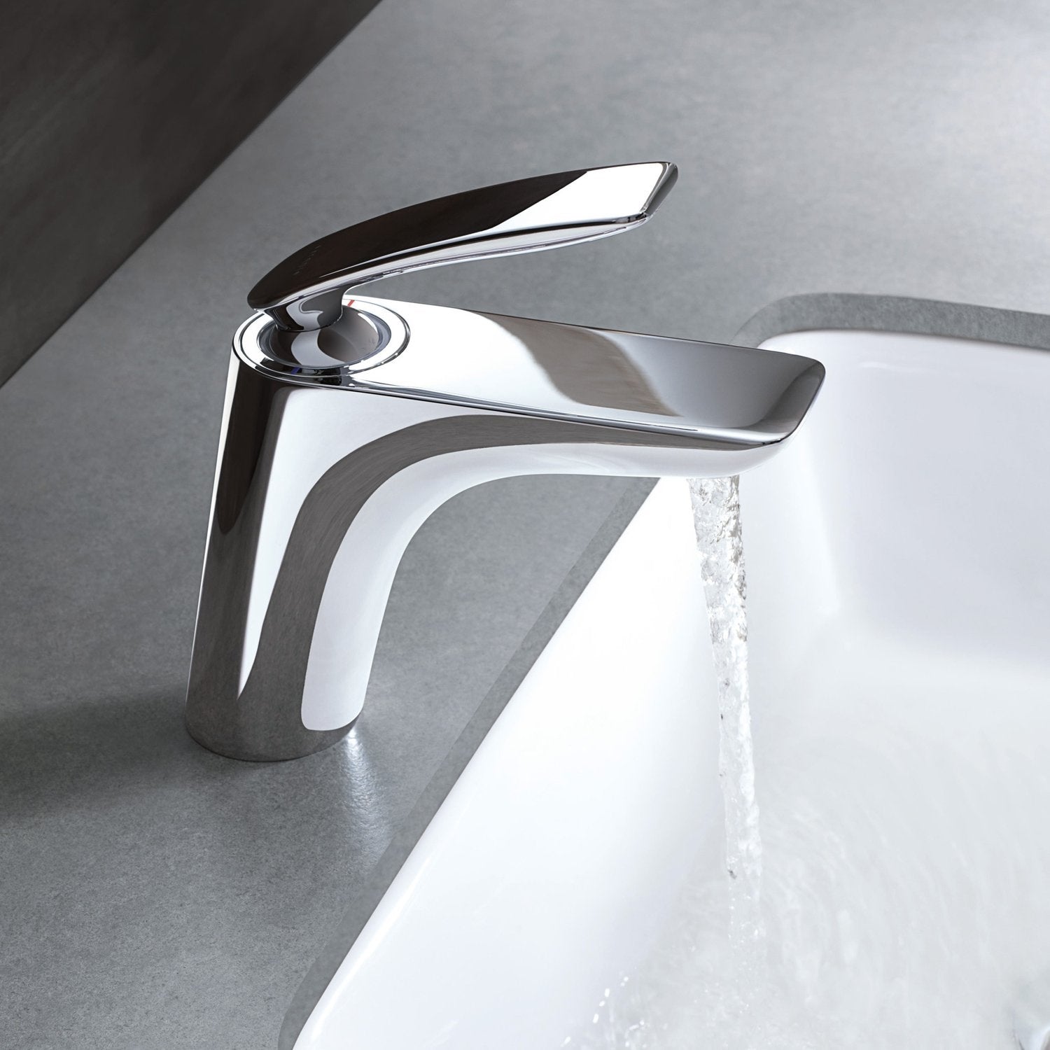 Смесител за мивка Kludi Balance Chrome - хромиран еднодръжков смесител, аератор, дебит 8 л/мин, бърз монтаж, онлайн магазин KERANOVA