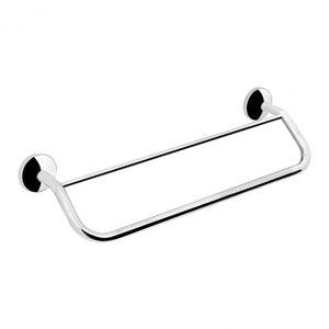5252-10 пръчка за хавлия двойна 50 см от хром за баня, луксозен монтажен дизайн в онлайн магазин за обзавеждане за бани KERANOVA
