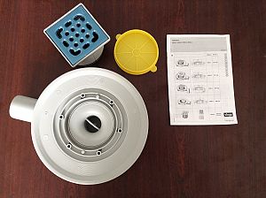 Подов сифон Advantix 557 119 със стандартен воден затвор, хидроизолационен фланец и неръждаема решетка – KERANOVA онлайн магазин