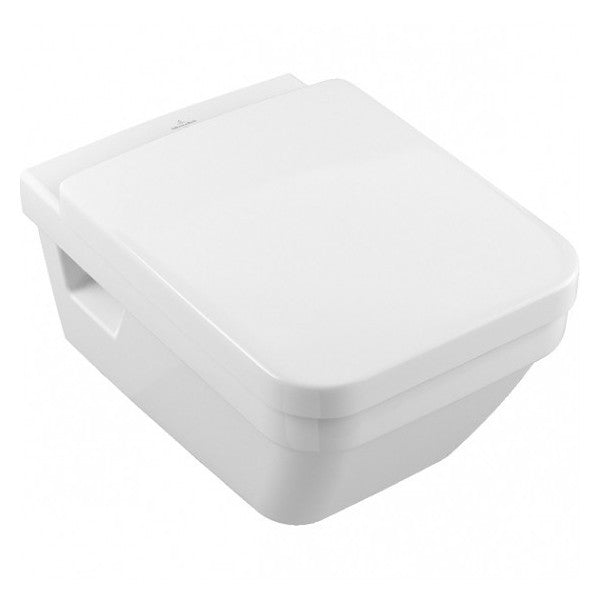 Rimless конзолна тоалетна Architectura Direct Flush квадратна - Villeroy&Boch, висяща чиния Omnia Architectura 53x37x32.5см за KERANOVA