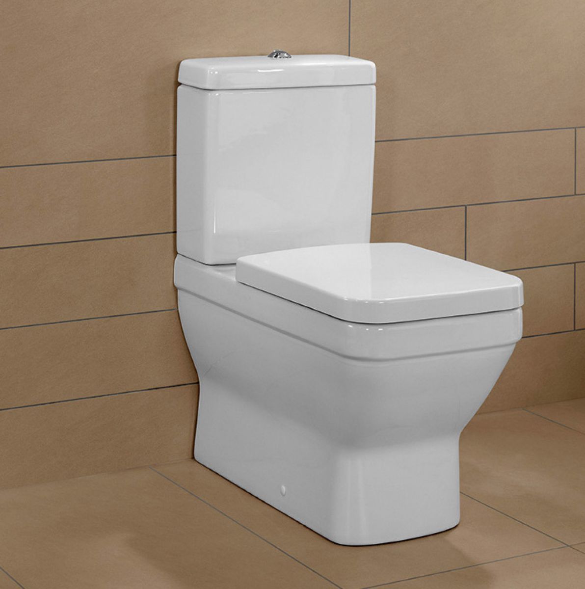 Моноблок Architectura - Villeroy & Boch бял порцеланов моноблок с SLIM седалка, казанче със странично захранване, KERANOVA онлайн магазин