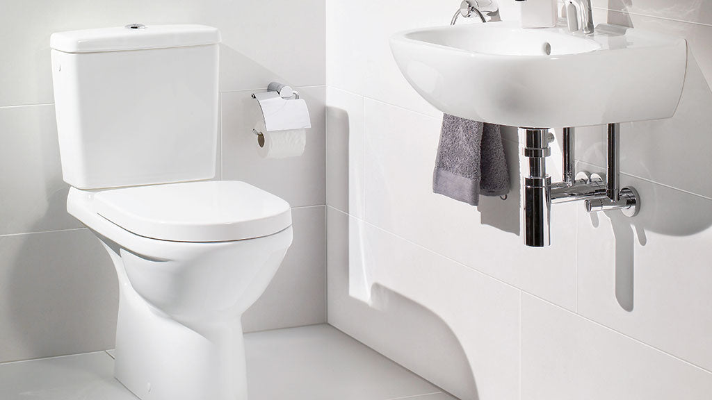 Моноблок Rimless O.novo - Villeroy & Boch бяла Rimless тоалетна с капак със забавено падане, онлайн магазин за обзавеждане за бани KERANOVA