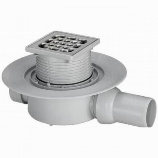 Alt Tag: Подов сифон Advantix 583 217 – немски подов сифон с воден затвор, хидроизолационен фланец и неръждаема решетка, KERANOVA онлайн магазин