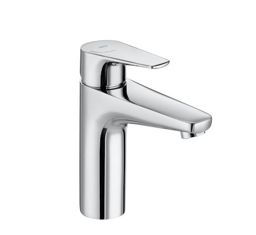 Roca Atlas издължен Смесител за мивка хром, стоящ монтаж за плот, EVERSHINE, интегриран аератор – KERANOVA онлайн магазин