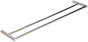 Siso двоен кърподържач 60 см. хром, онлайн магазин за обзавеждане за бани KERANOVA, елегантен двойно бар кърподържач