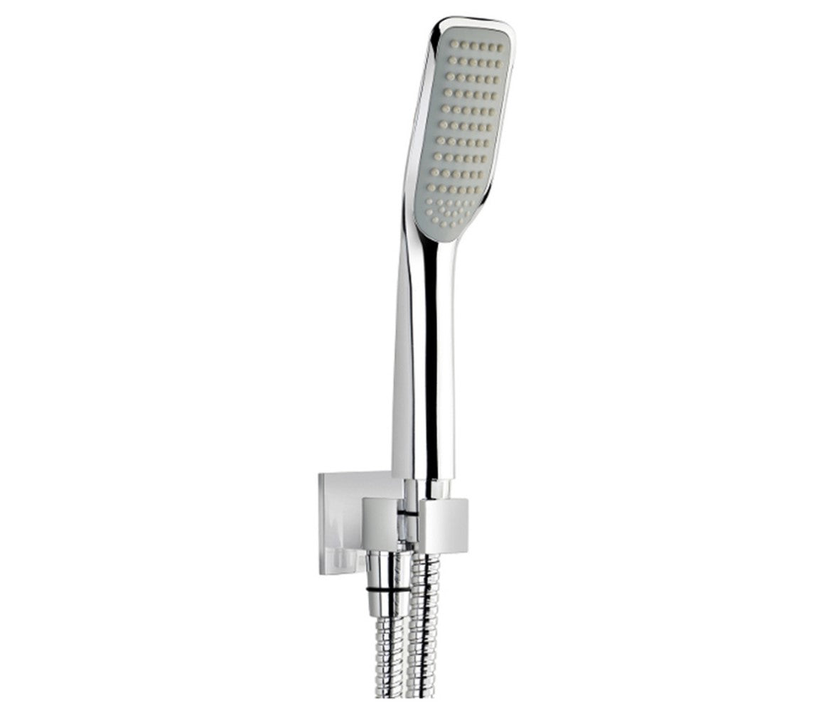 Formentera Teka душ система за вграждане - ръчен душ Formentera, хром, слушалка с метална спирала, онлайн магазин за бани KERANOVA