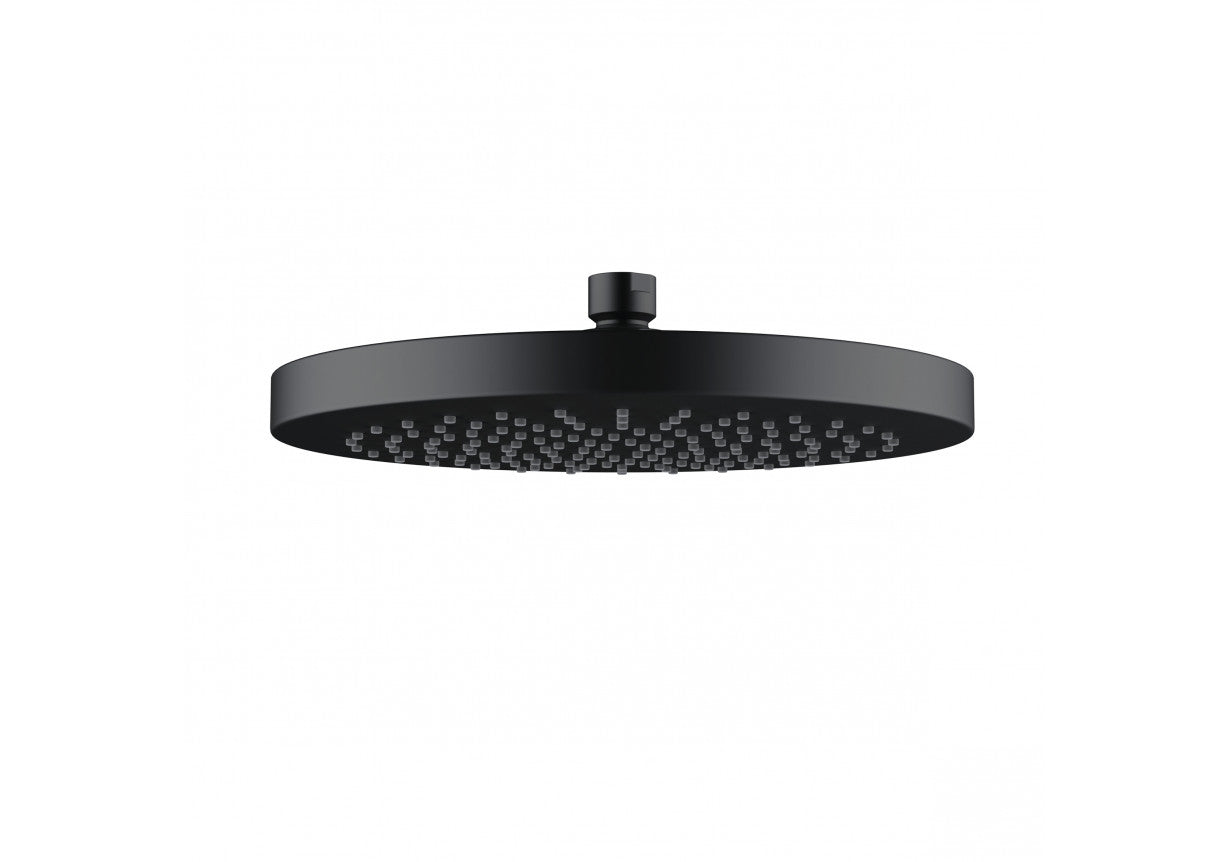 Alt Tag: Вградена душ система Kludi Bozz Black Bath Slim Boxx – черна кръгла душ пита 245 мм за онлайн магазин KERANOVA