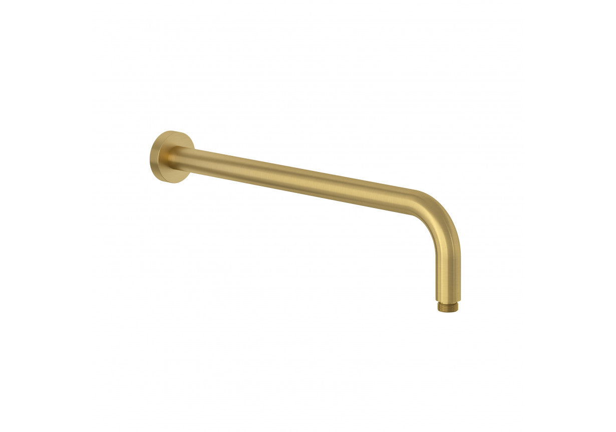 Вградена душ система Kludi Bozz Brush Gold Bath Slim Boxx стенна рамо 400 мм Brush Gold за онлайн магазин KERANOVA