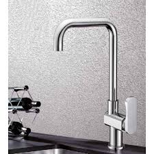 Кухненски смесител 6680 с хромирана повърхност, италиански дизайн – онлайн магазин за обзавеждане за бани KERANOVA