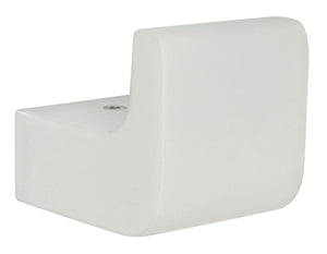 6808W закачалка бяла за баня, модерна стенна кука от онлайн магазин за обзавеждане за бани KERANOVA