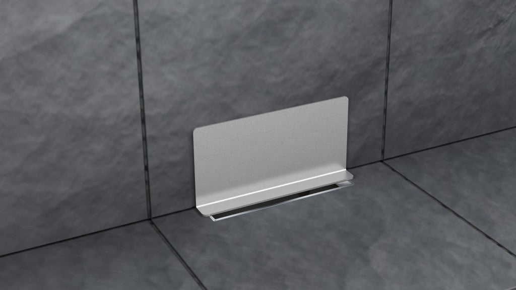 Стенен сифон Wally - Bonomini стена фланец за хидроизолация с неръждаема плътна решетка AISI316, кошница и клапа против миризми - KERANOVA