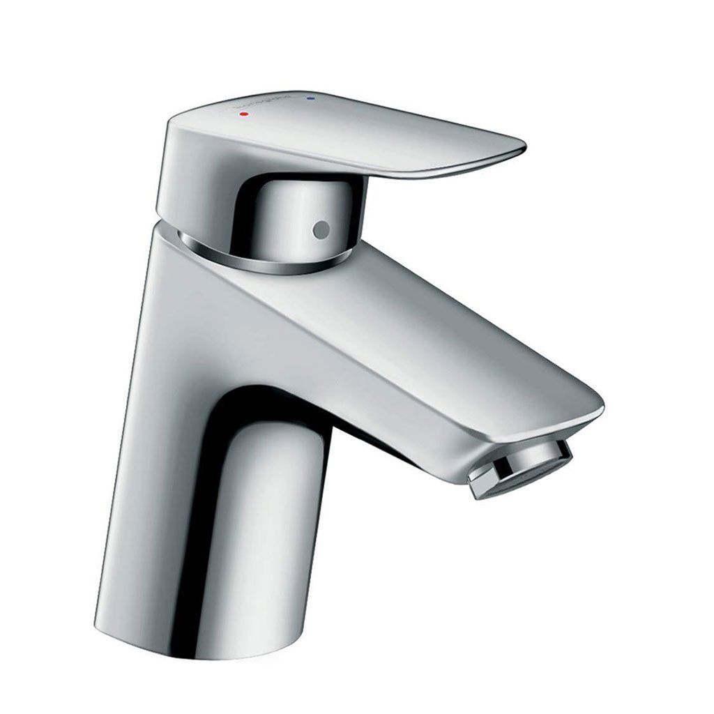 Hansgrohe Logis 70 за мивка - хромиран смесител Logis 70 71070000 с проекция 101 мм, pop-up за мивка - онлайн магазин KERANOVA