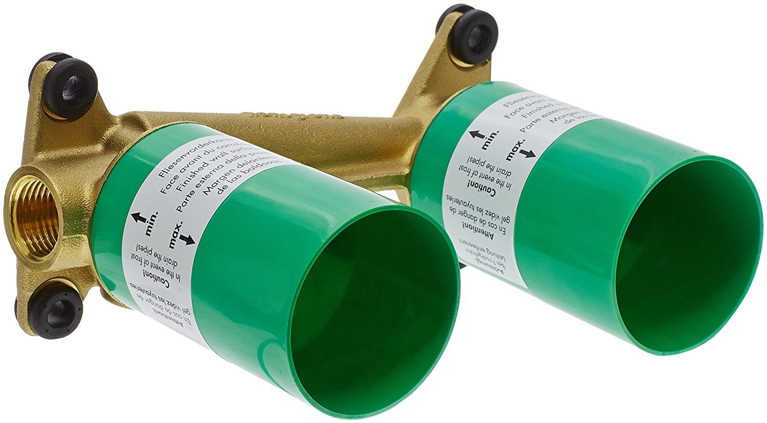 Axor Tecturis E 110 EcoSmart+ вграден за мивка - черен мат вградено тяло за стенен смесител, комплект за онлайн магазин KERANOVA