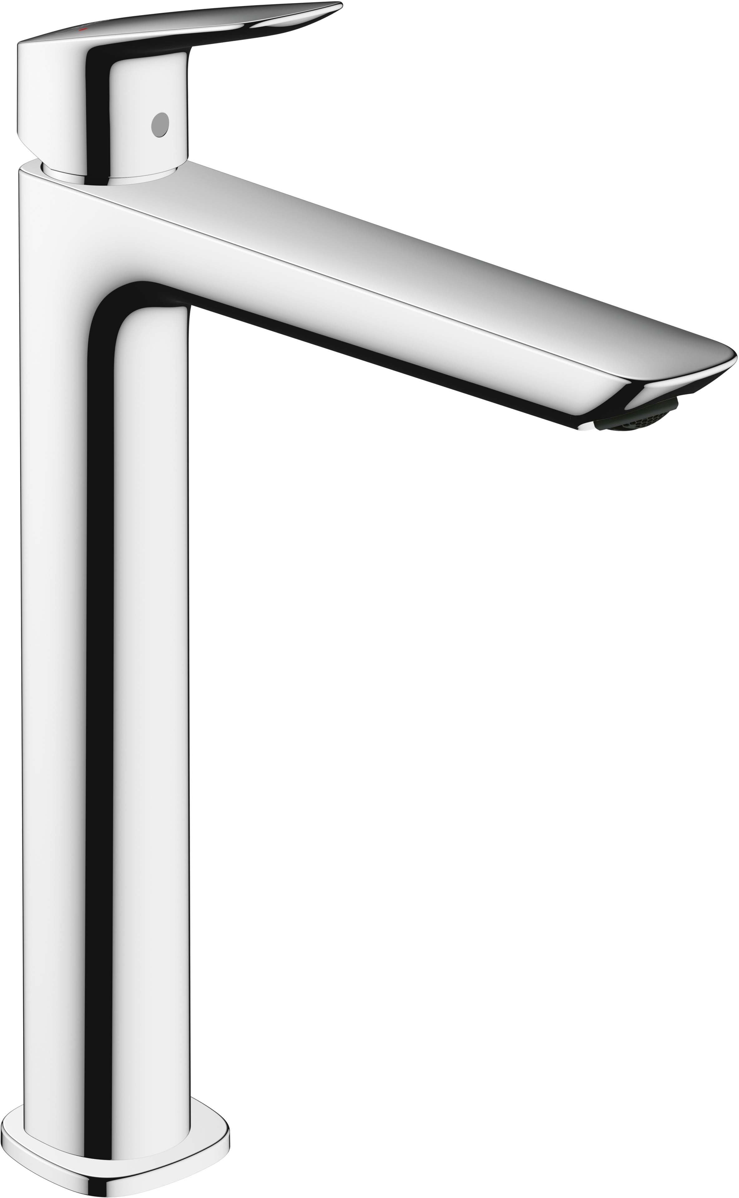 Hansgrohe Logis Fine 240 за мивка - хромиран висок смесител за мивка, ComfortZone 240, проекция 172 мм, онлайн магазин KERANOVA