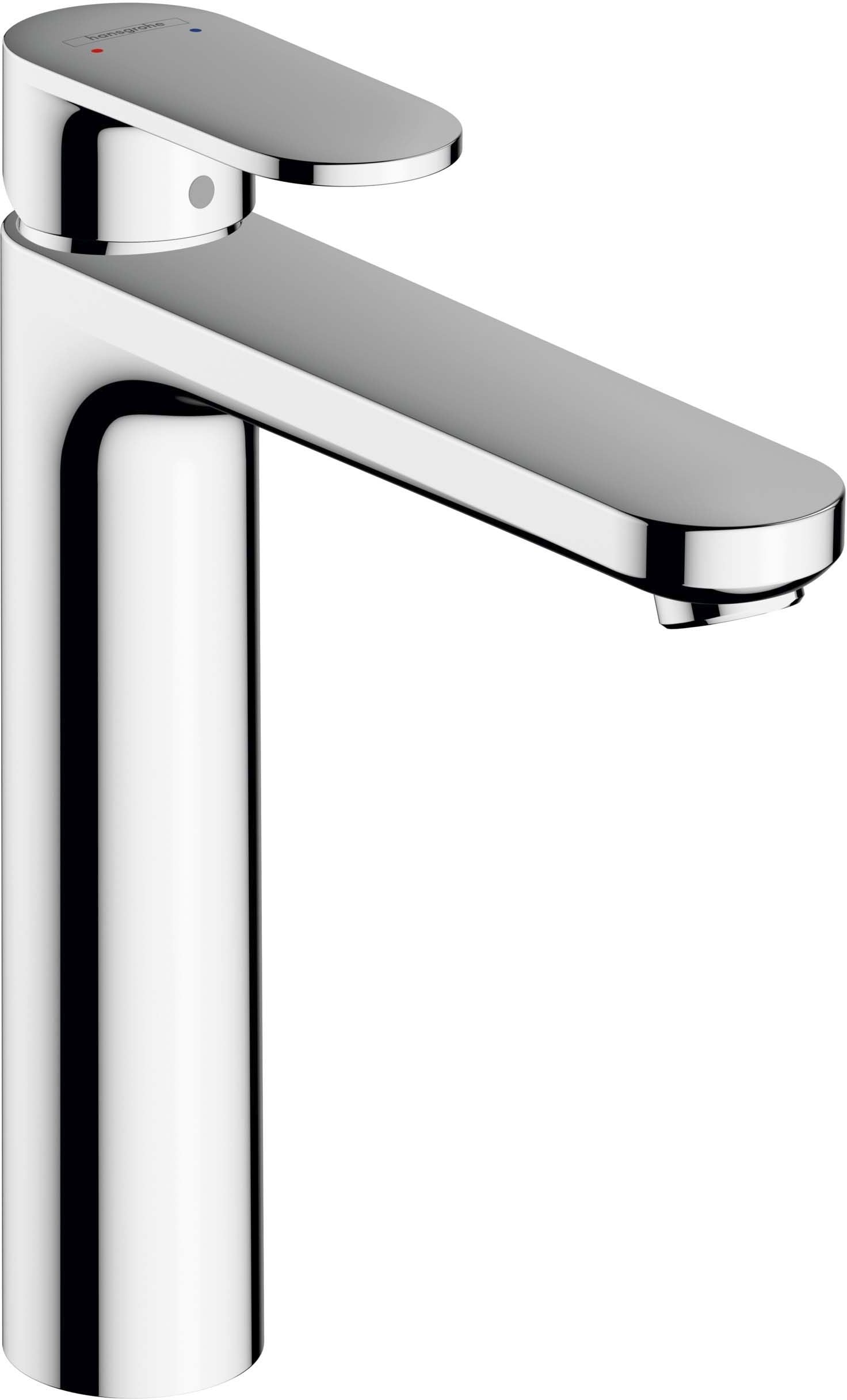 Hansgrohe Vernis Blend 190 за мивка хром смесител висок с модерен минималистичен дизайн - KERANOVA онлайн магазин