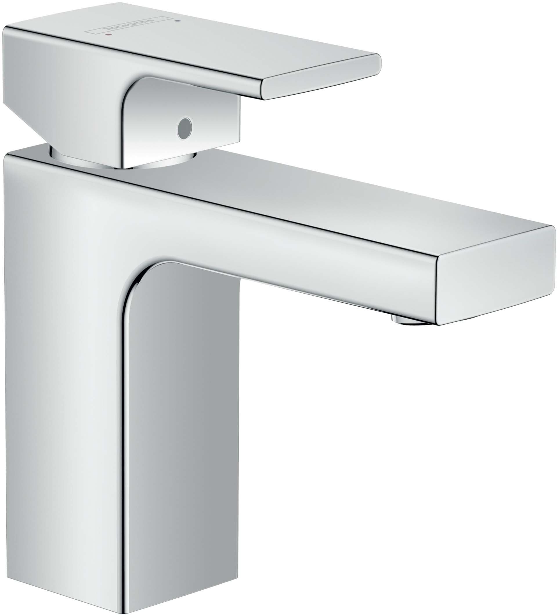 Hansgrohe Vernis Shape 100 за мивка хромиран смесител за мивка ComfortZone 100, проекция 110 мм, pop-up витло - KERANOVA